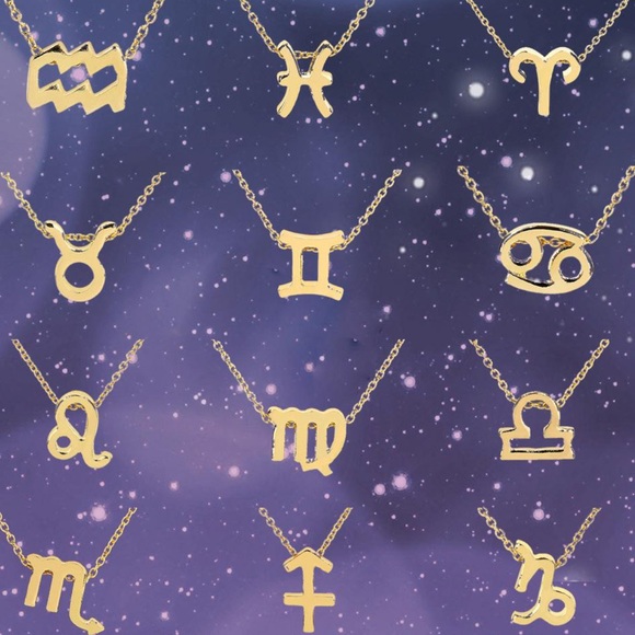 FLASH SALE! NWT Astrology 18KT Gold Necklace - Picture 4 of 6